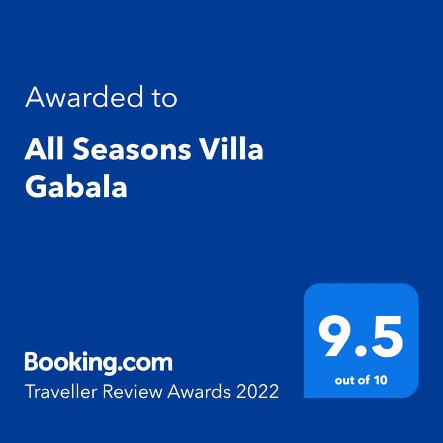 Viva Hotel Gabala With Outdoor Pool ,Sauna And Waterfall Exterior photo
